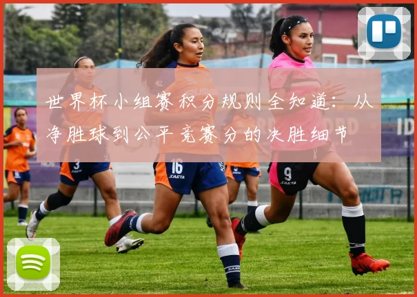 世界杯小组赛积分规则全知道：从净胜球到公平竞赛分的决胜细节